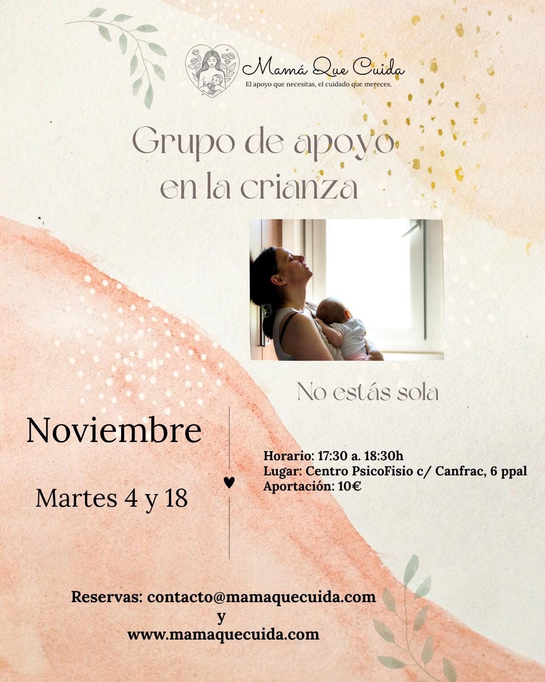 Grupo de apoyo en la crianza