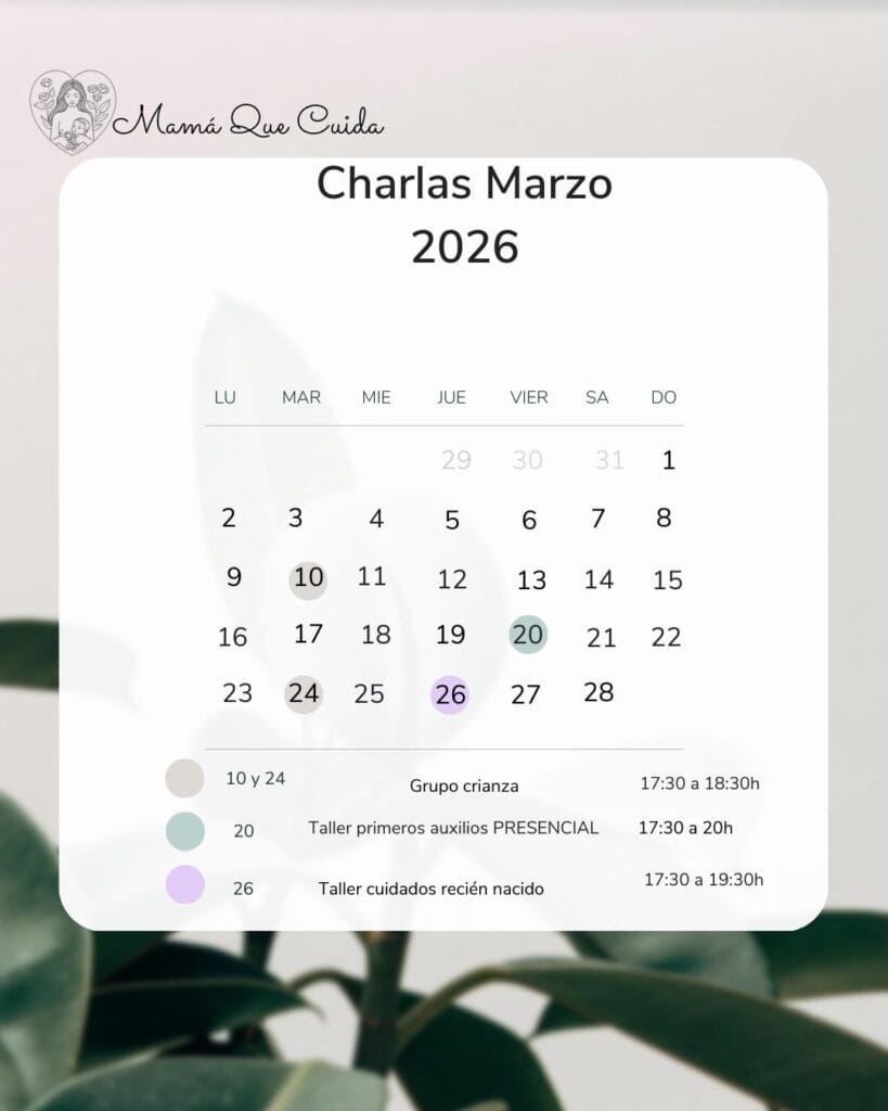 charlas marzo recien nacido y crianza zaragoza